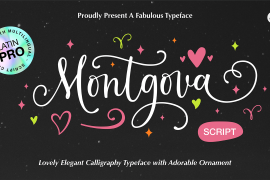 Montgova Script Regular