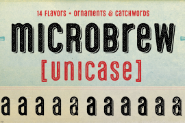 Microbrew Unicase Catchwords