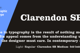 Clarendon SB Medium