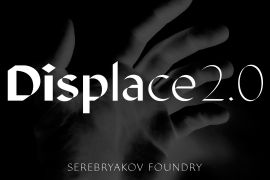 Displace 2.0 Black Italic