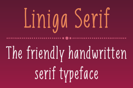 Liniga Serif Italic