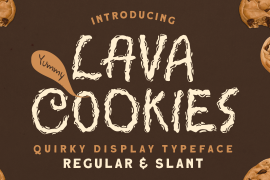 Lava Cookies Slant