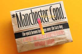 Manchester Condensed Extra Bold