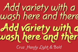Cruz Handy Swash Bold