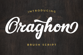 Oraghon Script Regular