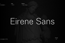 Eirene Sans Bold Italic