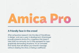 Amica Pro Thin Italic