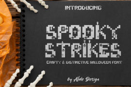 Spooky Strikes Italic