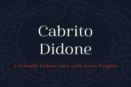 Cabrito Didone Bold