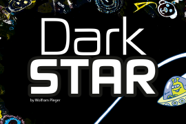 Dark Star Bold italic