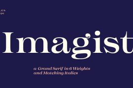 Imagist Light Italic