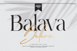 Balava PS Font Duo Regular