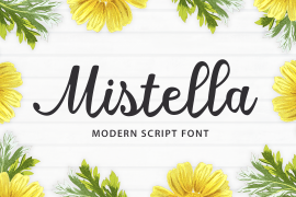 Mistella Script Regular