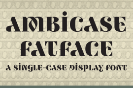 Ambicase Fatface Poster OT