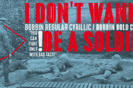 Bobbin Bold Cyrllic
