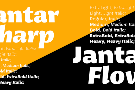 Jantar Flow Extra Bold