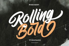 Rolling Bold Regular