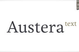 Austera Text Bold