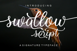 Swallow Script Regular