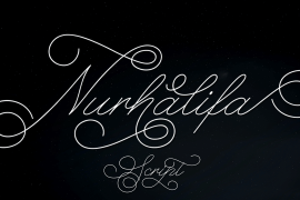 Nurhalifa Script Italic