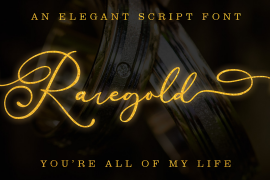 Raregold Script Regular