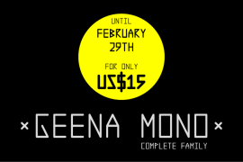 Geena Mono Black