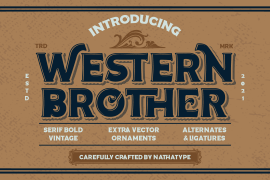 Western Brother Ornaments