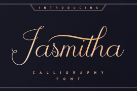 Jasmitha Script Regular