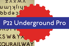 P22 Underground Pro Bold Italic