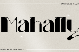 Mahally Italic