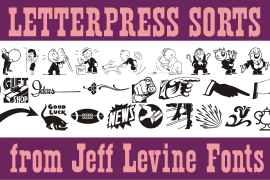 Letterpress Sorts JNL