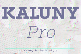 Kaluny Pro Heavy Italic