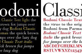 Bodoni Classic Text Bold