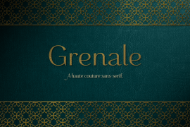 Grenale Ext Heavy Italic