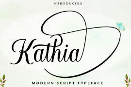 Kathia Script Regular
