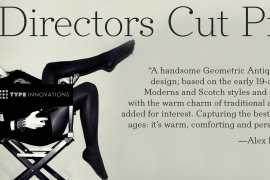 Directors Cut Pro Bold Italic