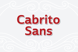 Cabrito Sans Con Bold