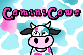 Gemini Cows Outline