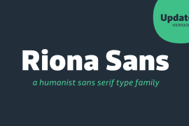 Riona Sans Black