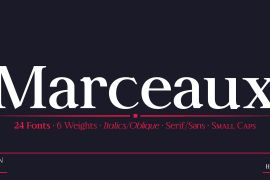 Marceaux Serif Regular Italic