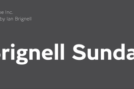 Brignell Sunday Bold Italic