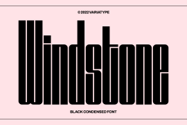 Windstone Black Ultra Condensed