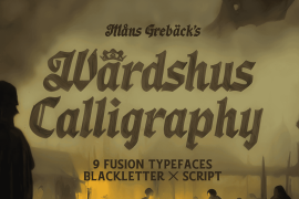 Wardshus Calligraphy Upright