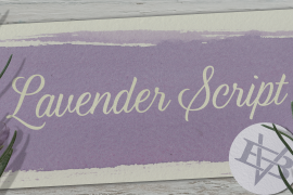 Lavender Script Regular