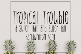 Tropical Trouble Bold