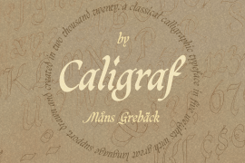 Caligraf Black