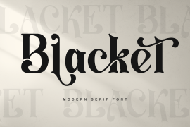 Blacket Italic