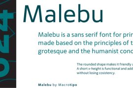 Malebu Bold Italic