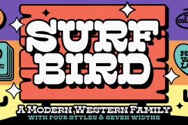 Surfbird Slab Black