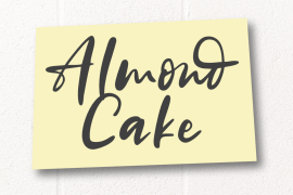 Almond Cake Regular